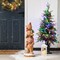 Set of 2 29.25"H Christmas MGO Stacked Gingerbread Man Porch Decor